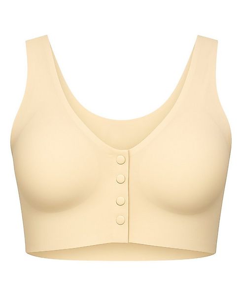 fashionshowcase Bustier mit Pads mit Vorderverschluss ohne Bügel – Soft-BH, günstig online kaufen