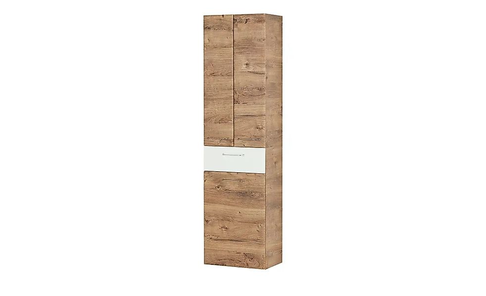 smart Hochschrank  Onda ¦ holzfarben ¦ Maße (cm): B: 50 H: 185,5 T: 33 Schr günstig online kaufen