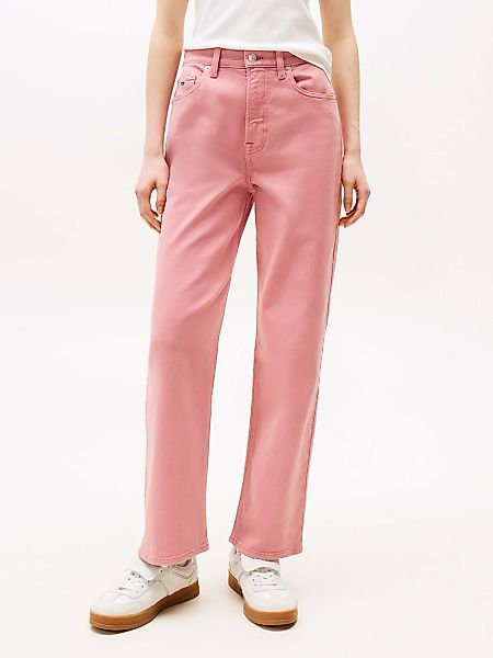 Tommy Jeans Straight-Jeans "LAYLA HR SLIM STR", in Knöchellänge günstig online kaufen