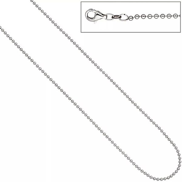 SIGO Kugelkette 925 Silber 2,0 mm 45 cm Kette Halskette Silberkette Karabin günstig online kaufen
