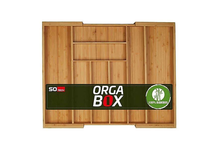 SO-TECH® Besteckeinsatz ORGA-BOX® III Universal Bambus Besteckkasten verste günstig online kaufen