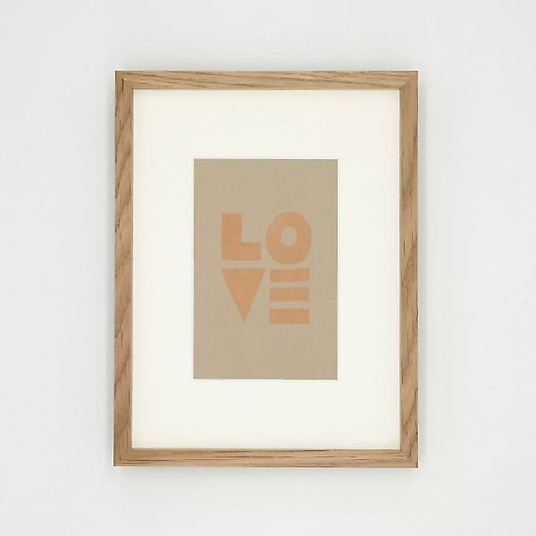 Love Ii – Kunstdruck Mit Echtholzrahmen günstig online kaufen