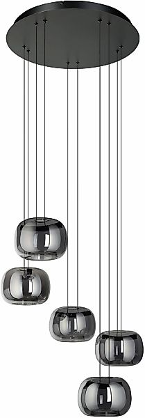 EGLO Hängeleuchte »HORTUNAS Pendellampe - Stahl - LED - 5X5,8W - IP20« LED- günstig online kaufen