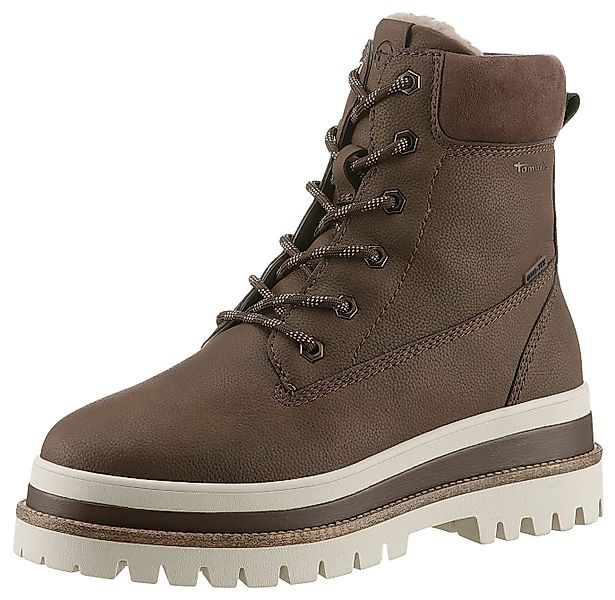 Tamaris Winterboots Blockabsatz, Plateau, Schnürboots in günstig online kaufen
