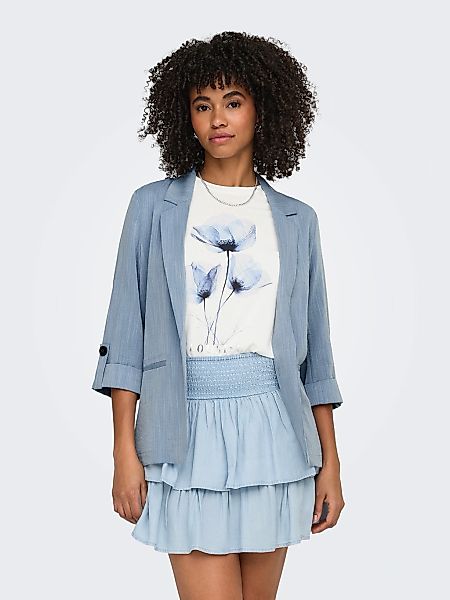 ONLY Kurzarmshirt "ONLFREE LIFE MODAL S/S ATELIER TOP JRS" Materialmix, Run günstig online kaufen