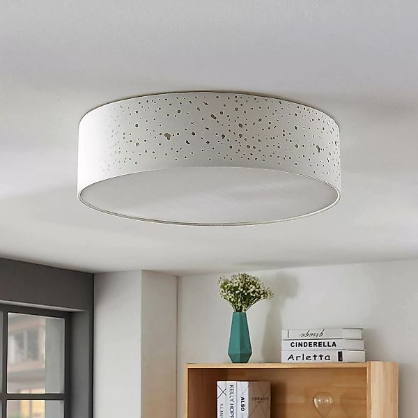 Deckenlampe Umma, direkt an der Decke, weiß günstig online kaufen