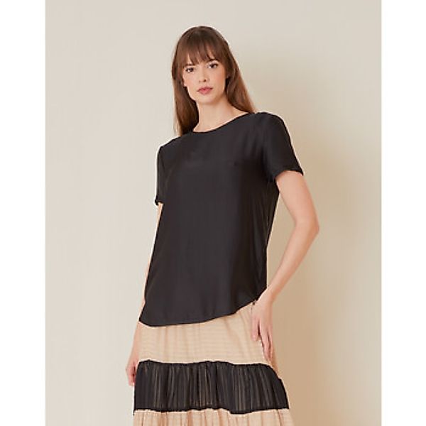 Manila Grace  Tank Top BLUSA TINTA UNITA CON MANICHE CORTE Art. C037VU günstig online kaufen