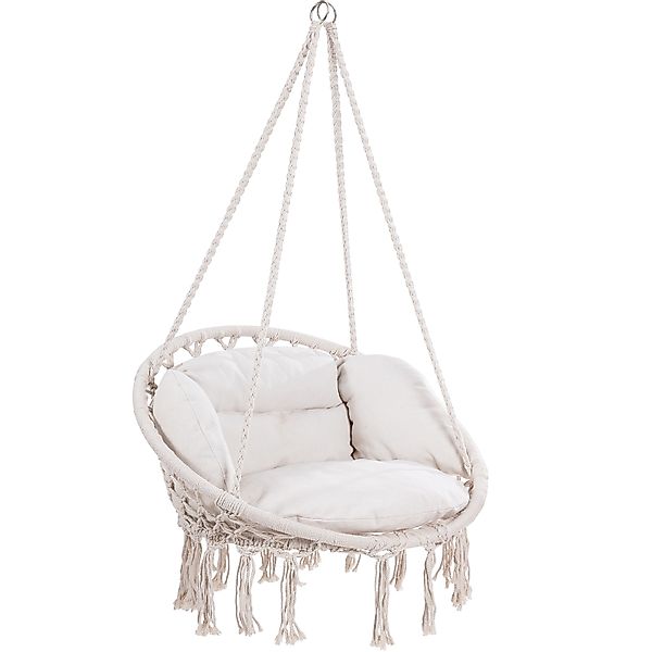 Hängesessel Creme 80x60x140cm günstig online kaufen