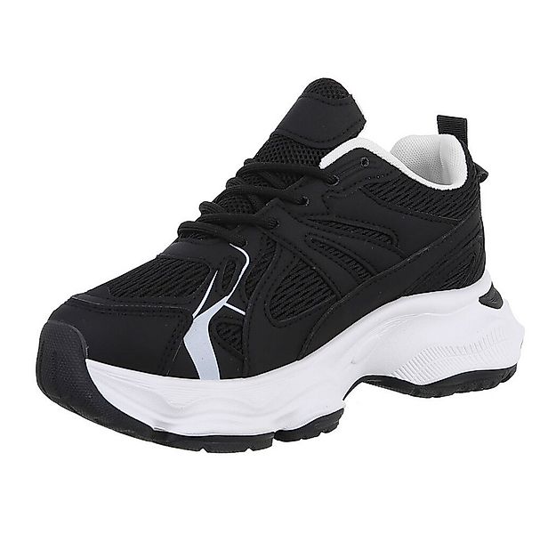 Ital-Design Damen Low-Top Freizeit Sneaker (88828242) Keilabsatz/Wedge Snea günstig online kaufen