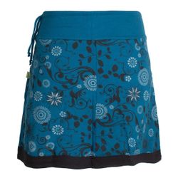 Vishes A-Linien-Rock Lagenlook Blumen-Rock mit Mandalas günstig online kaufen