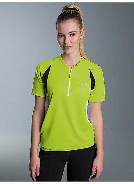 Trigema Radtrikot "TRIGEMA Fahrradtrikot mit praktischer Rückentasche" günstig online kaufen