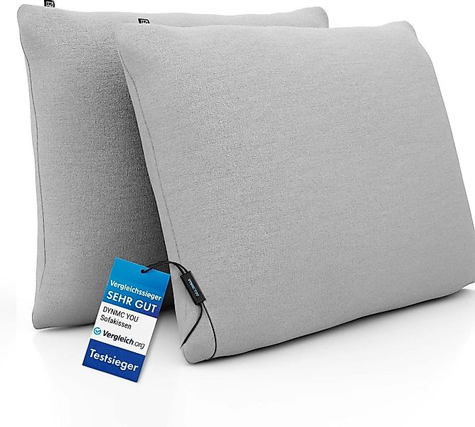 DYNMC you Sofakissen mit Füllung und Bezug - 2er Set mit Viel Füllung, Rück günstig online kaufen