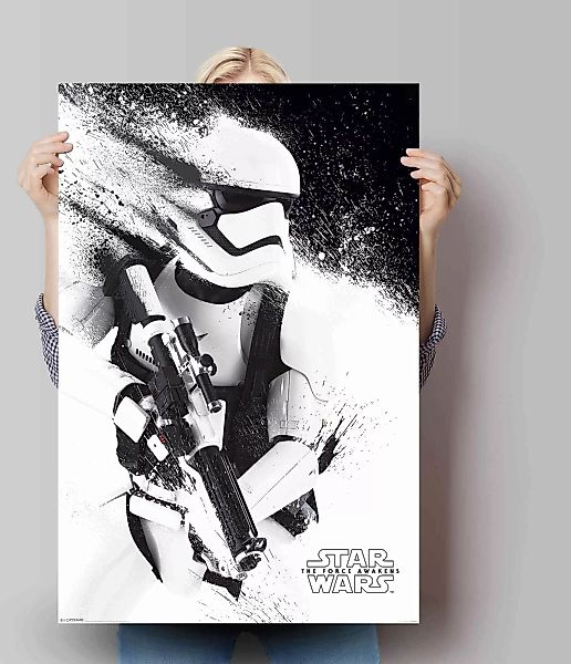 Reinders Poster "Poster Star Wars Episode VII Stormtrooper", Science-Fictio günstig online kaufen