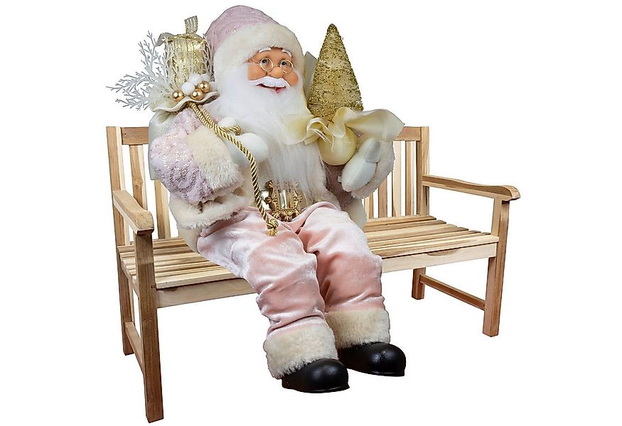 Christmas Paradise Weihnachtsmann sitzend 45cm - 6 Designs (Deko Figur, 1 S günstig online kaufen