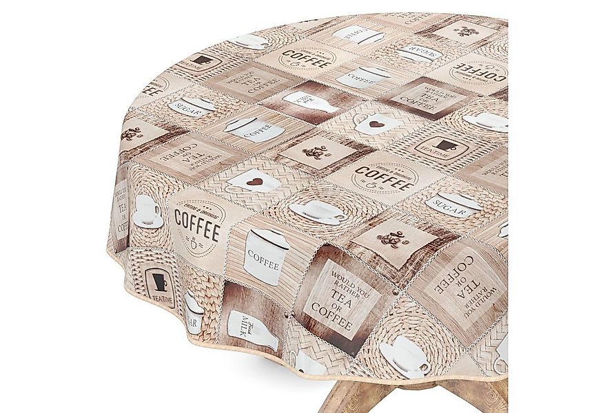 ANRO Tischdecke Wachstuchtischdecke Gartentischdecke Wachstischdecke (Einze günstig online kaufen