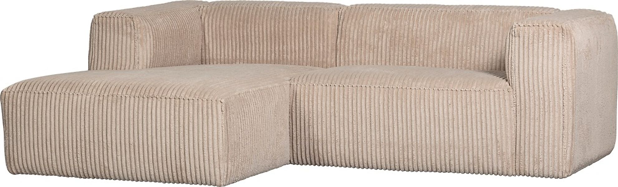 WOOOD Ecksofa "Bean", Chaiselongue-Sofa, Breite 254 cm günstig online kaufen