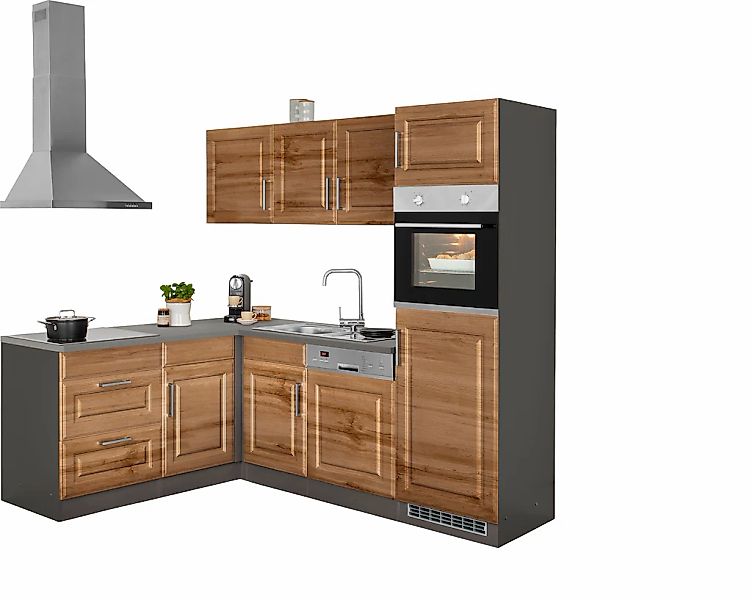 KOCHSTATION Winkelküche "KS-Stockholm", Stellbreite 230/170 cm, mit hochwer günstig online kaufen