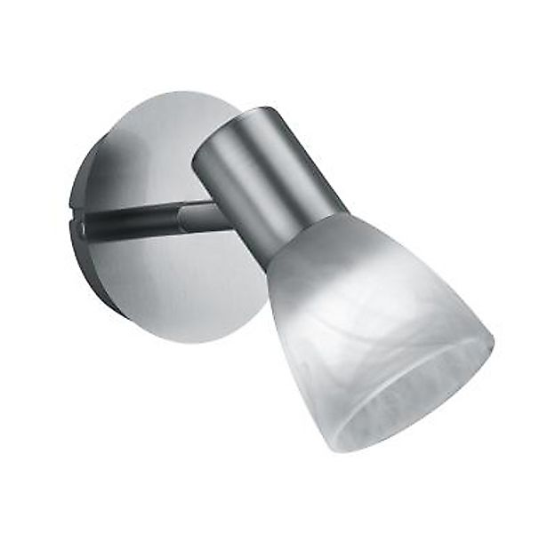 Deckenleuchte VISTO Einflammig von REALITY Leuchten Metall Nickel Matt / Gl günstig online kaufen