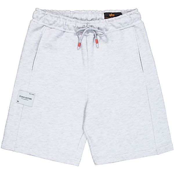 Alpha Industries  Shorts Studio Edition Shorts - pastel grey melange günstig online kaufen
