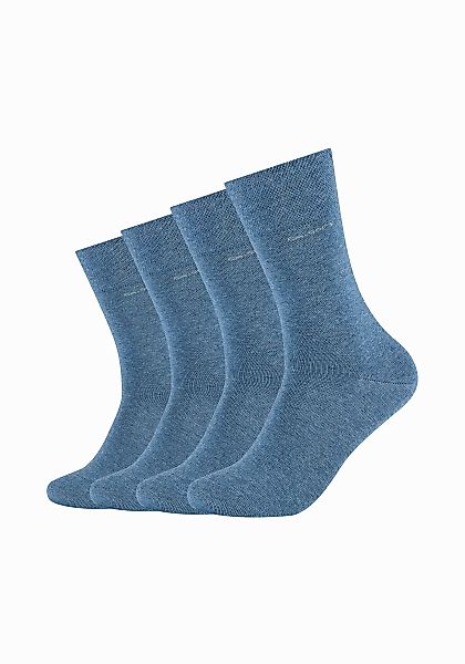 Camano Socken "ca-soft", (4er Pack), mit verstärktem Fersen- und Zehenberei günstig online kaufen