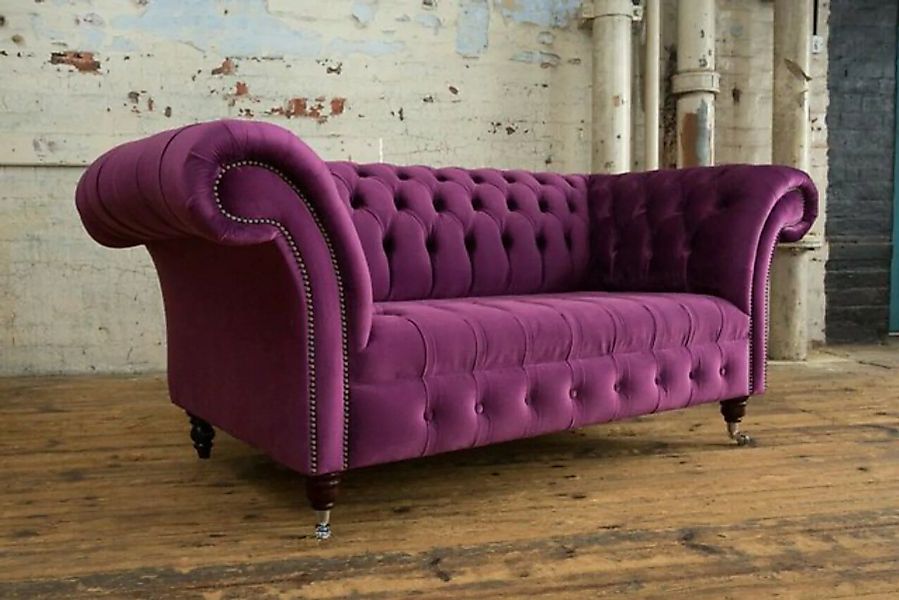 JVmoebel Chesterfield-Sofa, Chesterfield Design Luxus Polster Sofa Couch Si günstig online kaufen