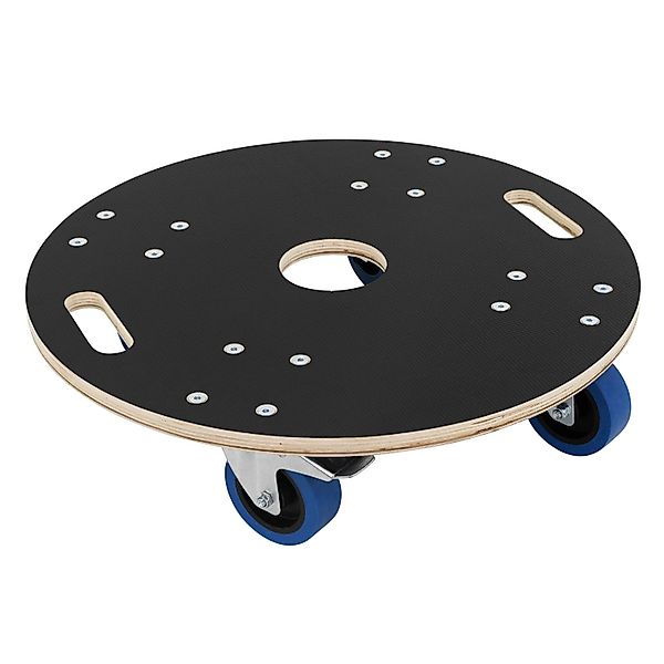 ECD Germany Transportroller Rund 57x14,5 cm Rollbrett mit Siebdruckplatte 8 günstig online kaufen