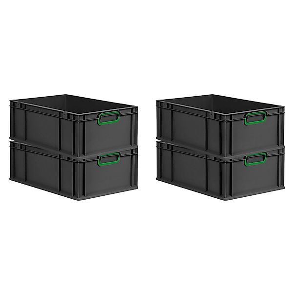 PROREGAL SuperSparSet 4x Eurobox Nextgen Color HxBxT 22x40x60cm 44 Liter Gr günstig online kaufen