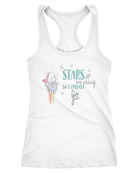 MoonWorks Tanktop Damen Tanktop Astronaut Einhorn Unicorn the stars are cal günstig online kaufen