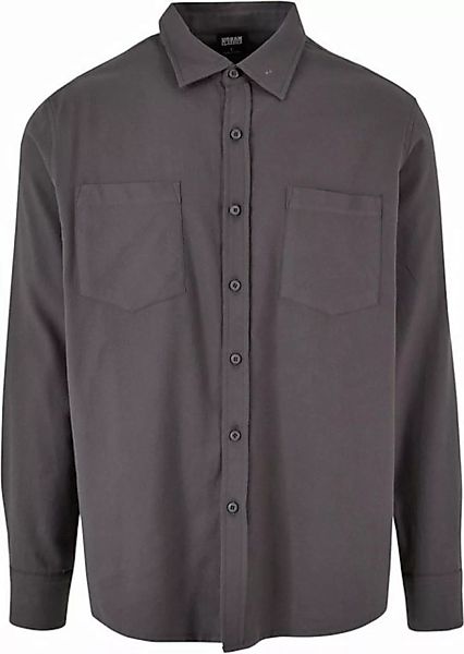 URBAN CLASSICS Langarmhemd Flanell Shirt günstig online kaufen