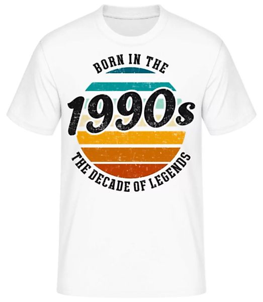 1990 The Decade Of Legends · Männer Basic T-Shirt günstig online kaufen