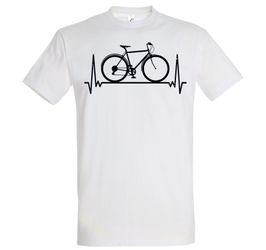 Youth Designz T-Shirt Heartbeat Fahrrad Herren günstig online kaufen
