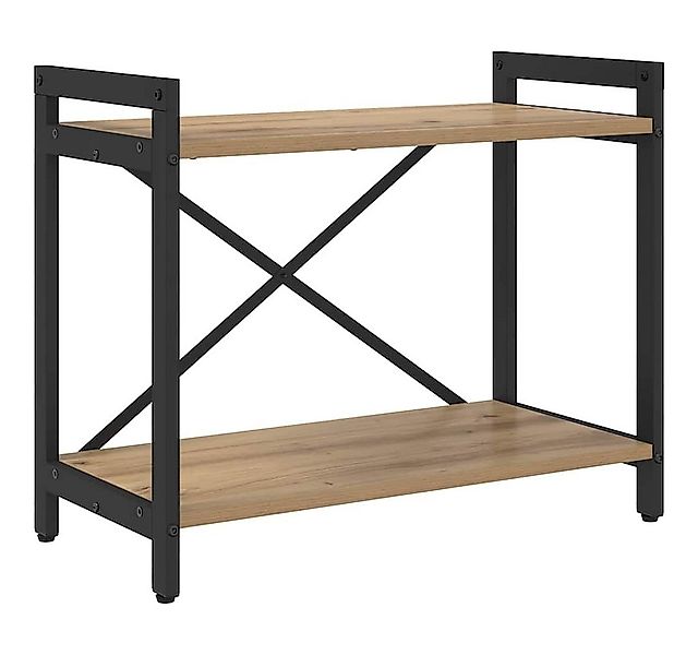 vidaXL Bücherregal Bücherregal Artisan-Eiche 60 x 30 x 48,5 cm Holzwerkstof günstig online kaufen