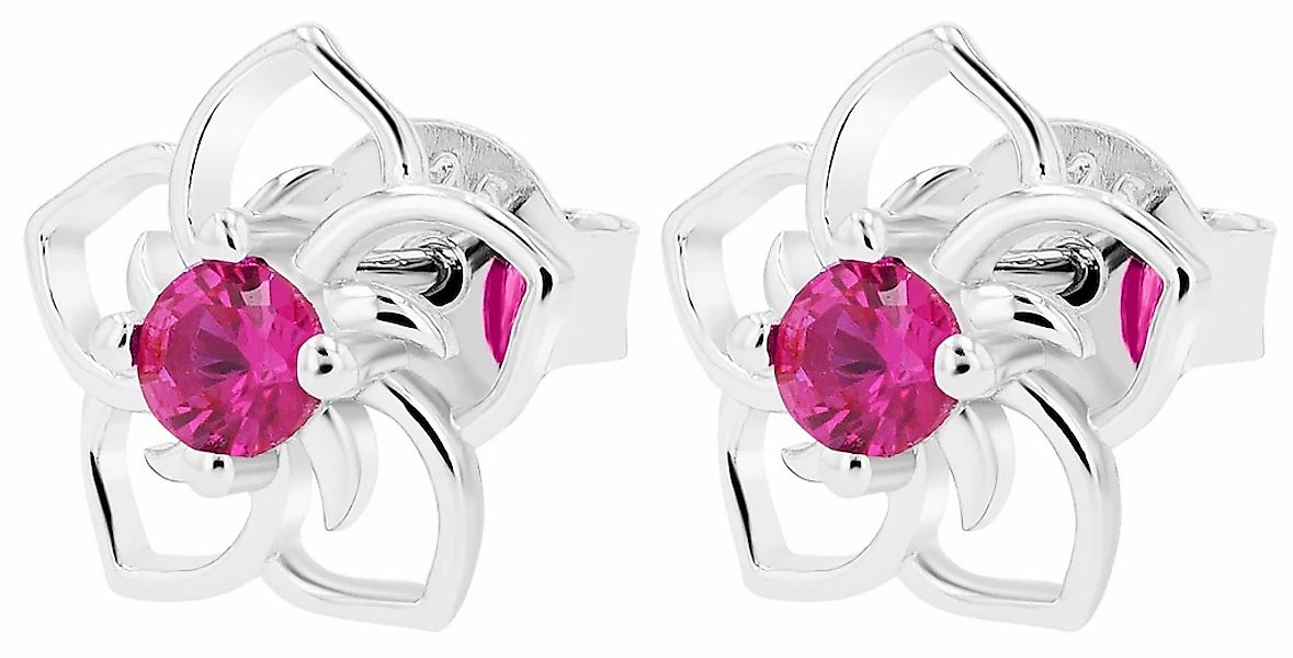 Adelia´s Paar Ohrhänger "Damen Ohrringe – Ohrstecker aus 925 Silber mit Zir günstig online kaufen