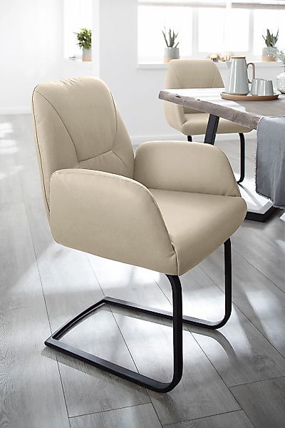 W.SCHILLIG Freischwinger "ole" () Gestell in Schwarz pulverbeschichtet günstig online kaufen