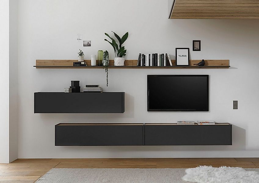 INOSIGN Wohnwand City/Giron, moderne Anbauwand, Komplettset in vielen Farbe günstig online kaufen