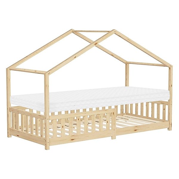 ML-DESIGN Spielbett Hausbett Kinderbett inkl. Lattenrost günstig online kaufen