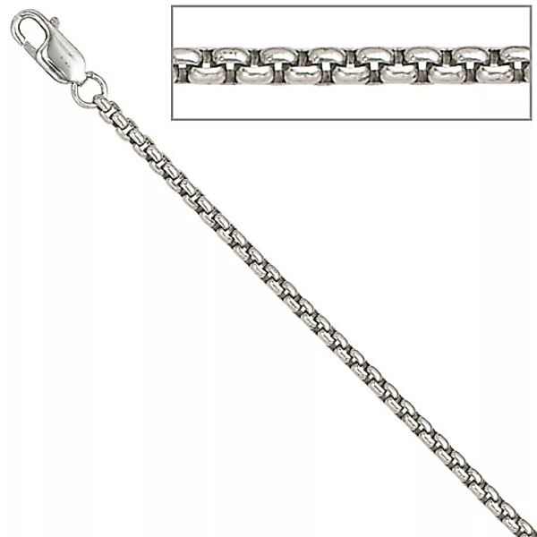 SIGO Venezianerkette 925 Sterling Silber 2,5 mm 45 cm Halskette Kette Karab günstig online kaufen
