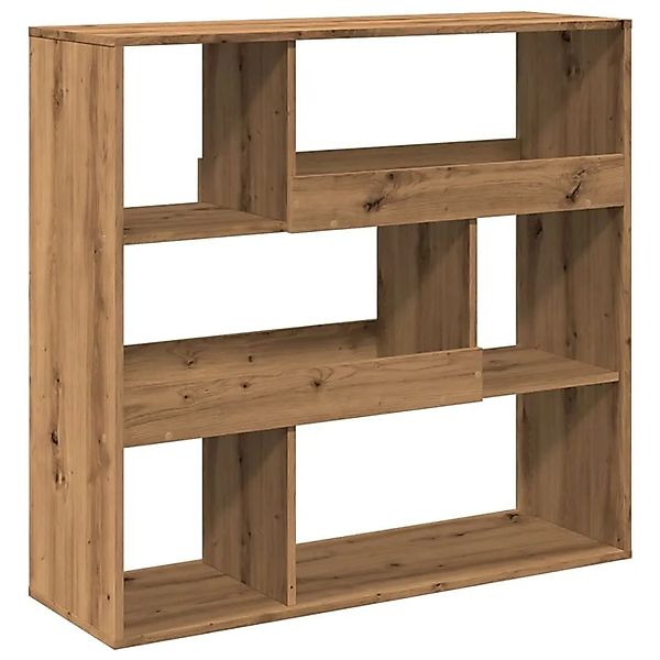 vidaXL Bücherregal/Raumteiler Artisan-Eiche 100x33x94,5 cm 854444 günstig online kaufen