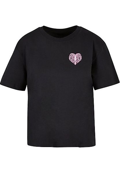 Miss Tee T-Shirt Miss Tee Damen Heart Cage Rose Tee (1-tlg) günstig online kaufen