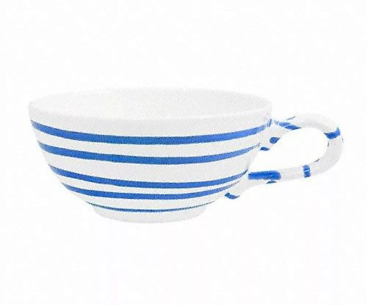 Gmundner Keramik Blaugeflammt Tee-Obertasse glatt 0,17 L günstig online kaufen