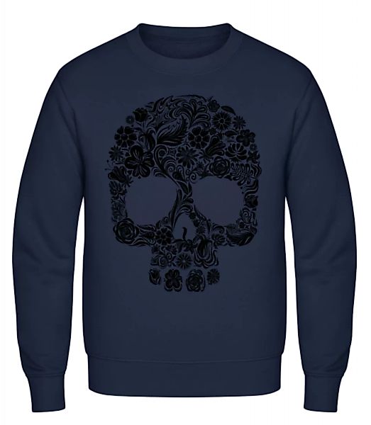 Flower Skull · Männer Pullover günstig online kaufen