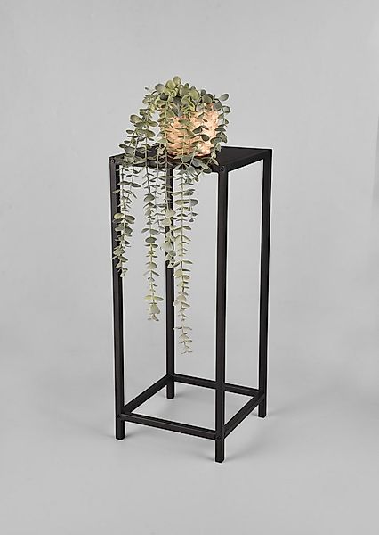 MIRRORS AND MORE Beistelltisch Veronika, schwarzes Metallgestell günstig online kaufen