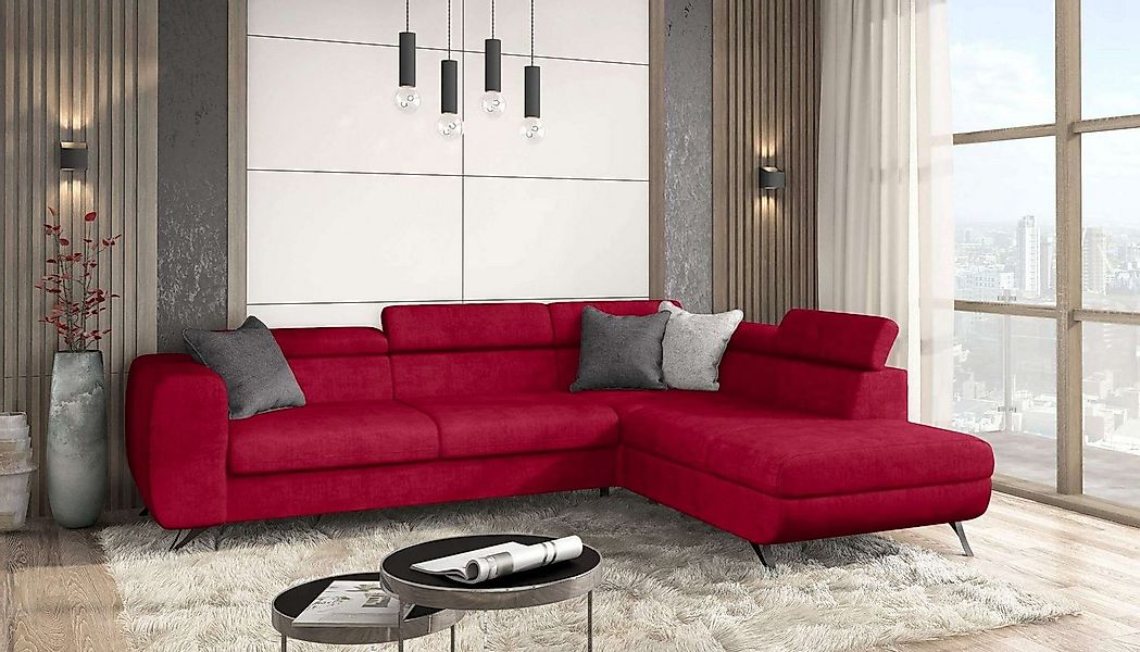 99rooms Ecksofa Corina, L-Form, Eckcouch, Relaxfunktion günstig online kaufen