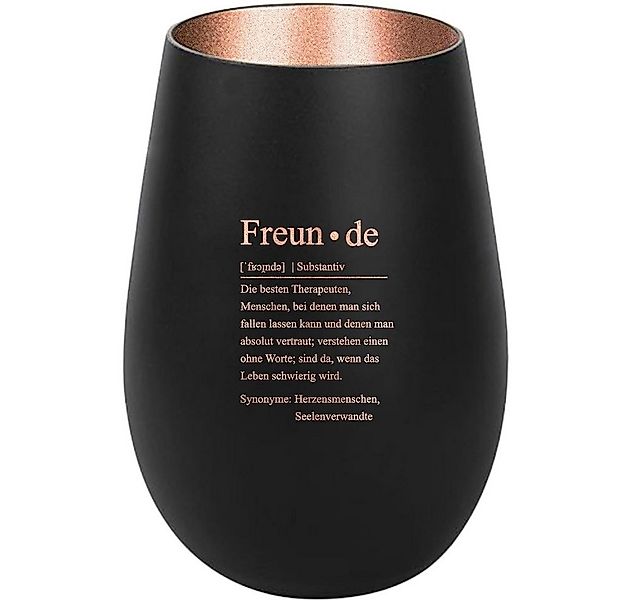 Der Porzellan-Laden Windlicht Windlicht mit Gravur: 'Freunde Definition'. Z günstig online kaufen