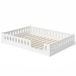 Bellabino Kinderbett Miera (Bodenbett 140x200 cm, günstig online kaufen