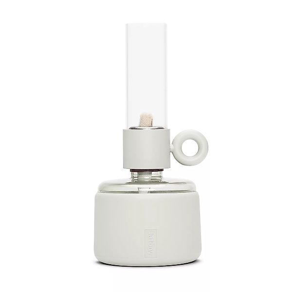 Öllampe Flamtastique XS plastikmaterial beige / Für den Außenbereich - Ø 10 günstig online kaufen