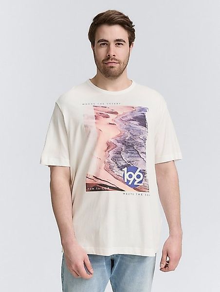 TOM TAILOR PLUS T-Shirt Plus Size - T-Shirt mit Foto-Print günstig online kaufen