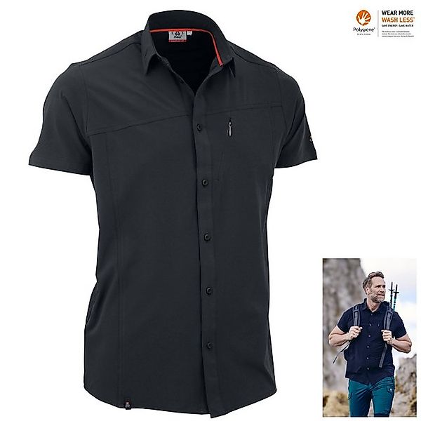 Maul T-Shirt Maul - Salwand XT Herren Wander Hemd Outdoor Polo, schwarz günstig online kaufen