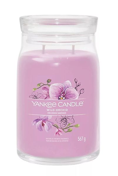 Yankee Candle Duftkerze Signature Wild Orchid 567 g günstig online kaufen