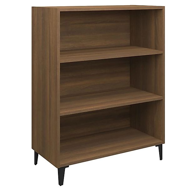 vidaXL Sideboard Braun Eichen-Optik 69,5x32,5x90 cm Holzwerkstoff 817380 günstig online kaufen